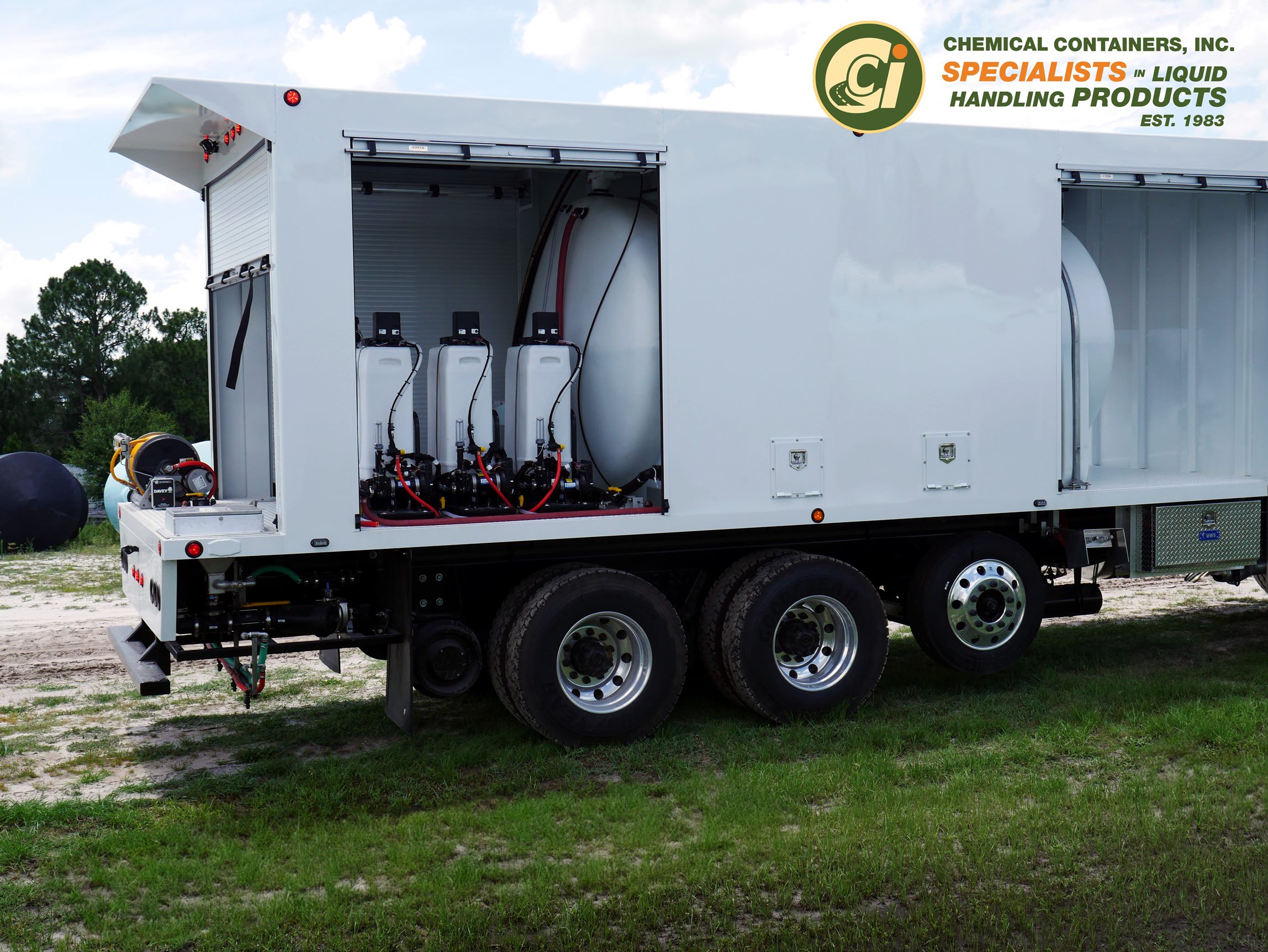 Inside of High Rail Truck from CCI